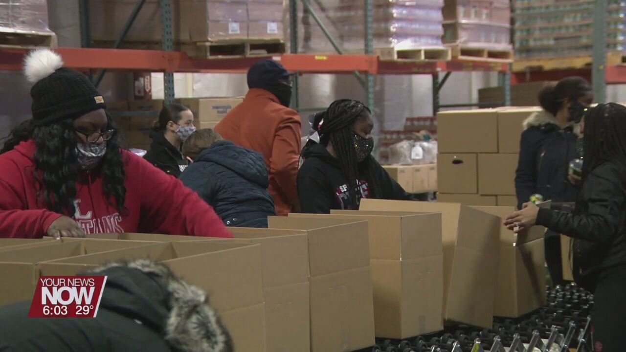Students from around the region honoring Dr. Martin Luther King Jr. with community service projects